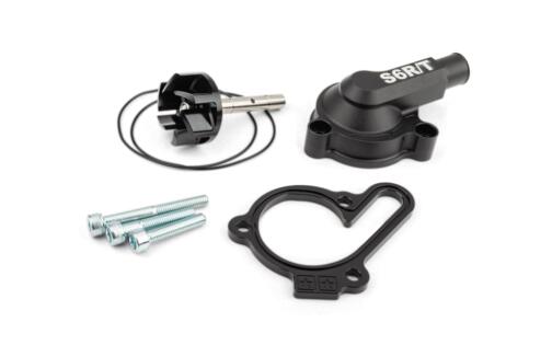 Water Pump high flow with cover Stage6 R/T Black Derbi Euro 3 / Euro 4