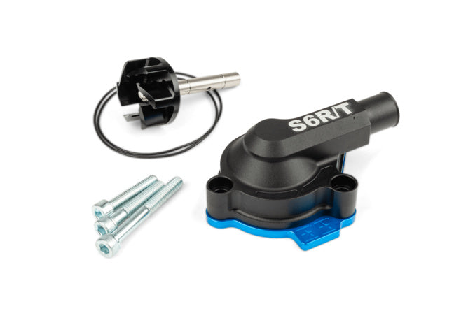 Water Pump high flow with cover Stage6 R/T Blue Derbi Euro 3 / Euro 4