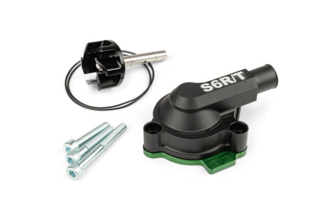 Water Pump high flow with cover Stage6 R/T Green Derbi Euro 3 / Euro 4