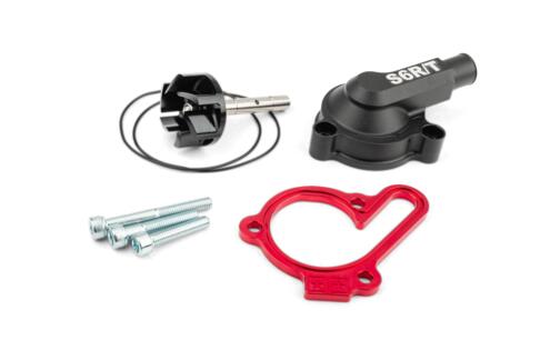 Water Pump high flow with cover Stage6 R/T Red Derbi Euro 3 / Euro 4