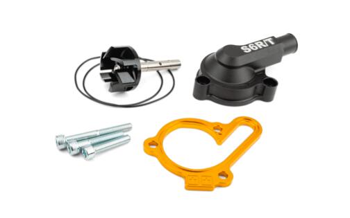 Water Pump high flow with cover Stage6 R/T Yellow Derbi Euro 3 / Euro 4