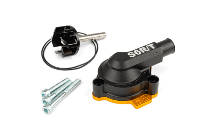 Water Pump high flow with cover Stage6 R/T Yellow Derbi Euro 3 / Euro 4