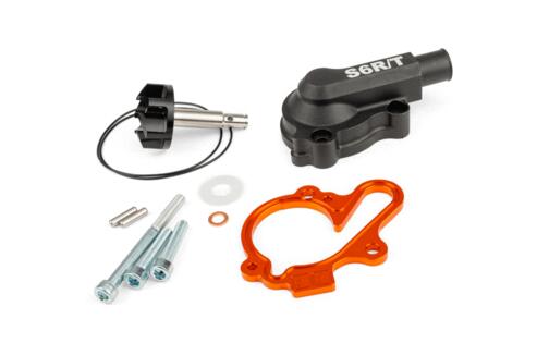 Water Pump high flow with cover Stage6 R/T Orange AM6