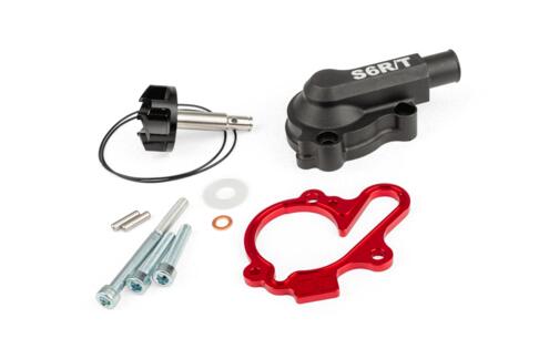 Water Pump high flow with cover Stage6 R/T Red AM6