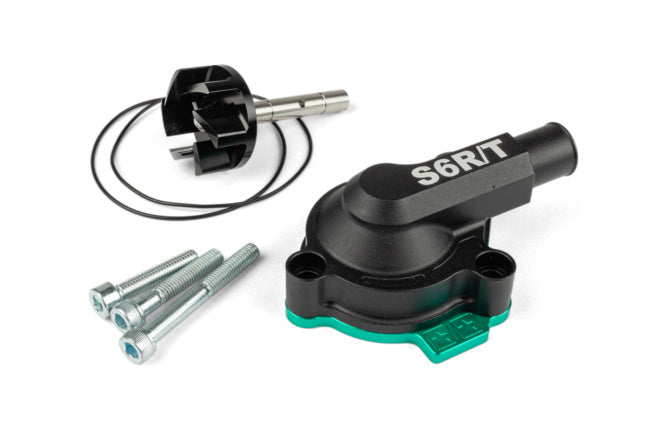 Water Pump high flow with cover Stage6 R/T Turquoise Derbi Euro 3 / 4